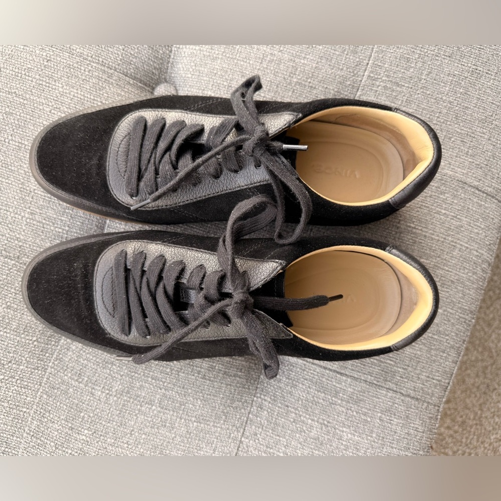 Vince Black Suede Sneakers - Picture 5 of 6